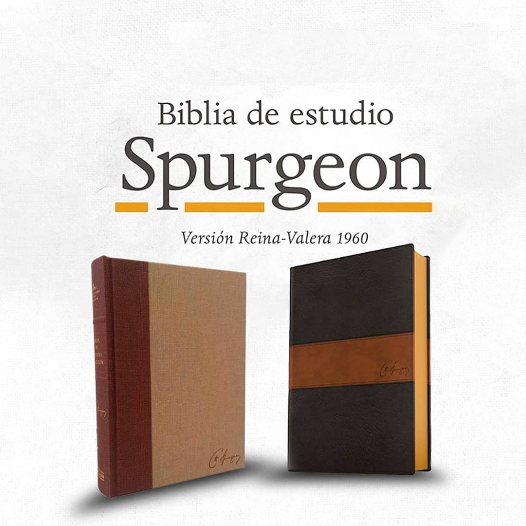 Biblia RVR1960 de estudio Spurgeon